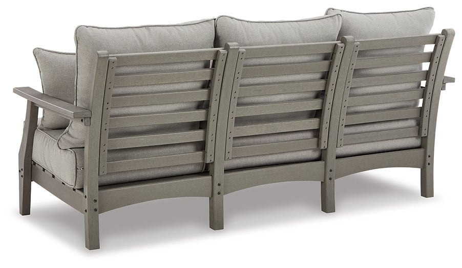 Visola Outdoor Sofa with Cushion - LasVegasFurnitureOnline.com