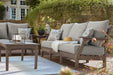 Visola Outdoor Sofa with Cushion - LasVegasFurnitureOnline.com