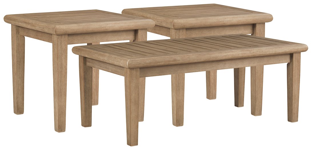 Gerianne Outdoor Occasional Table Set - LasVegasFurnitureOnline.com