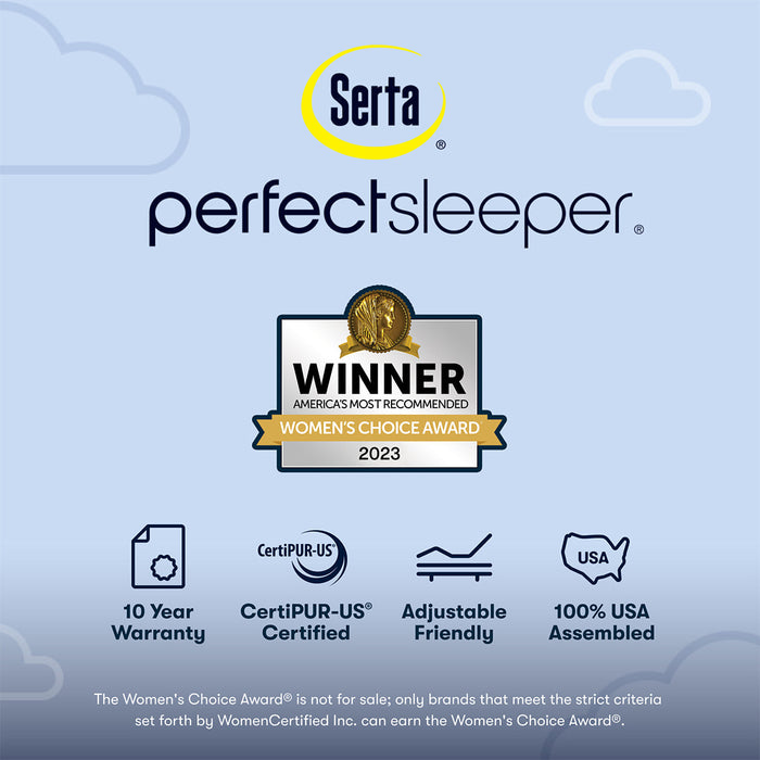 Serta Perfect Sleeper® Nurture Night 14.5" Plush Pillow Top Mattress