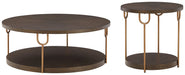 Brazburn Occasional Table Set - LasVegasFurnitureOnline.com