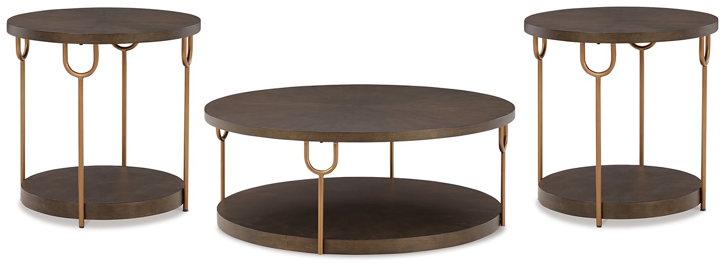 Brazburn Occasional Table Set - LasVegasFurnitureOnline.com