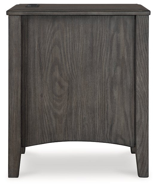 Montillan Chairside End Table - LasVegasFurnitureOnline.com