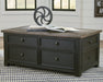 Tyler Creek Coffee Table with Lift Top - LasVegasFurnitureOnline.com