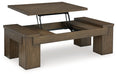 Rosswain Lift-Top Coffee Table - LasVegasFurnitureOnline.com