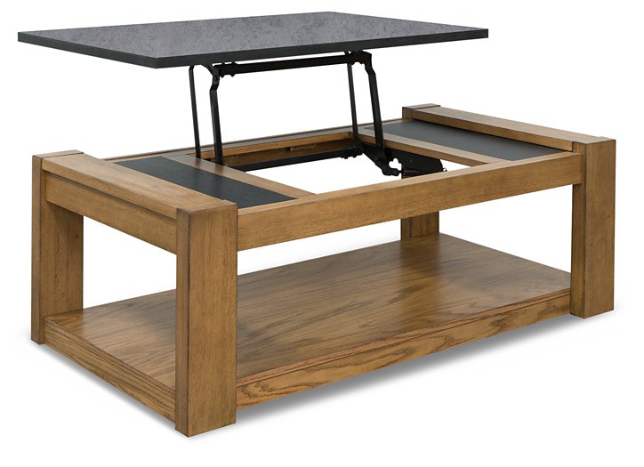 Quentina Lift Top Coffee Table - LasVegasFurnitureOnline.com