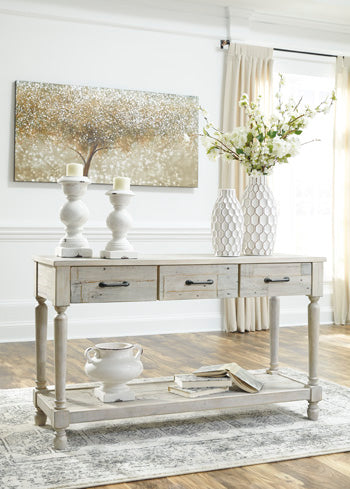 Shawnalore Sofa/Console Table - LasVegasFurnitureOnline.com