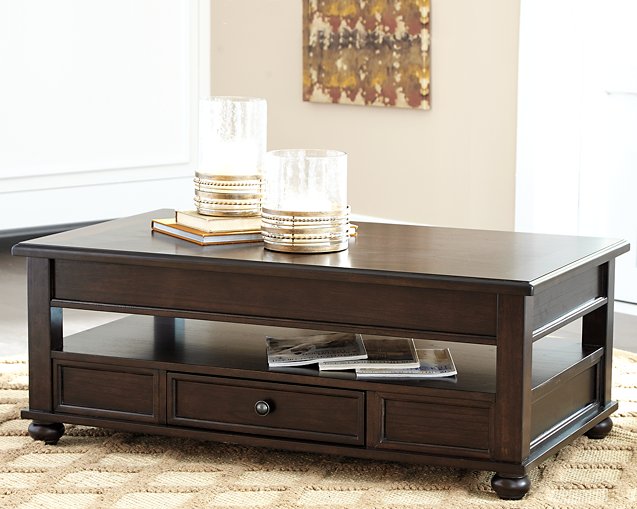 Barilanni Coffee Table with Lift Top - LasVegasFurnitureOnline.com