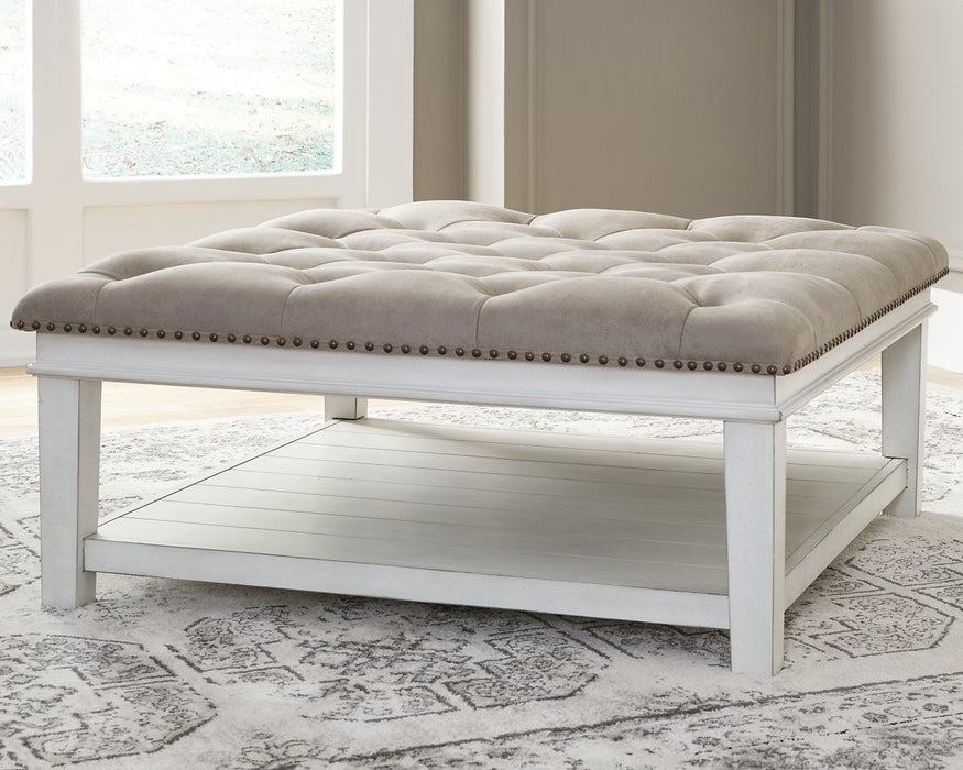 Kanwyn Upholstered Ottoman Coffee Table - LasVegasFurnitureOnline.com