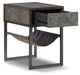 Derrylin Chairside End Table - LasVegasFurnitureOnline.com