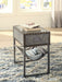 Derrylin Chairside End Table - LasVegasFurnitureOnline.com