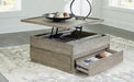 Krystanza Lift Top Coffee Table - LasVegasFurnitureOnline.com