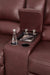 Alessandro Power Reclining Loveseat with Console - LasVegasFurnitureOnline.com