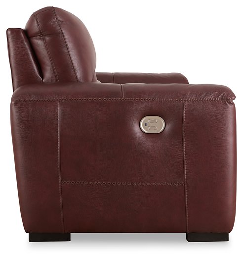 Alessandro Power Reclining Loveseat with Console - LasVegasFurnitureOnline.com