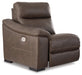 Salvatore 3-Piece Power Reclining Loveseat with Console - LasVegasFurnitureOnline.com