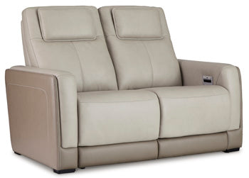 Battleville Power Reclining Loveseat - LasVegasFurnitureOnline.com