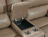 Ricmen Power Reclining Loveseat with Console - LasVegasFurnitureOnline.com