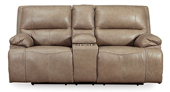 Ricmen Power Reclining Loveseat with Console