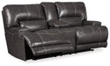 McCaskill Power Reclining Loveseat with Console - LasVegasFurnitureOnline.com