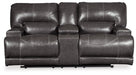 McCaskill Power Reclining Loveseat with Console - LasVegasFurnitureOnline.com