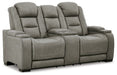 The Man-Den Power Reclining Loveseat with Console - LasVegasFurnitureOnline.com