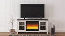 Dorrinson 60" TV Stand with Electric Fireplace - LasVegasFurnitureOnline.com