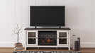 Dorrinson 60" TV Stand with Electric Fireplace - LasVegasFurnitureOnline.com