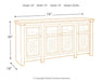 Bolanburg 74" TV Stand - LasVegasFurnitureOnline.com