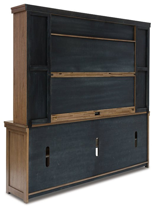 Boardernest 85" TV Stand with Hutch - LasVegasFurnitureOnline.com