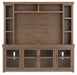 Boardernest 85" TV Stand with Hutch - LasVegasFurnitureOnline.com