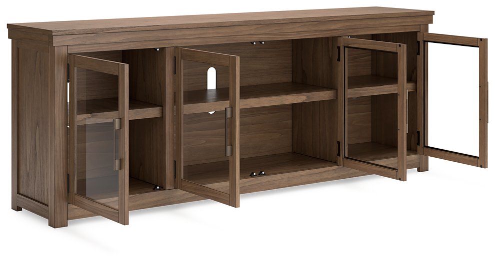 Boardernest 85" TV Stand with Hutch - LasVegasFurnitureOnline.com