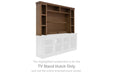 Boardernest 85" TV Stand with Hutch - LasVegasFurnitureOnline.com