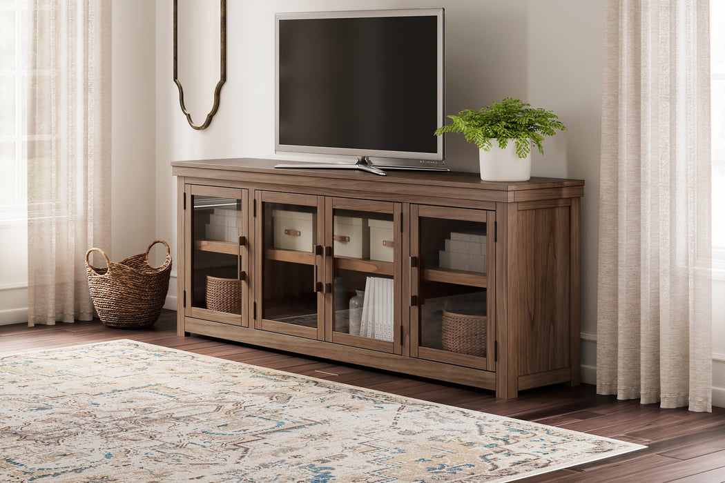 Boardernest 85" TV Stand with Hutch - LasVegasFurnitureOnline.com