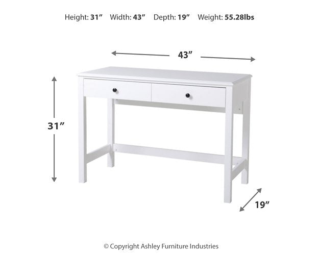 Othello Home Office Desk - LasVegasFurnitureOnline.com