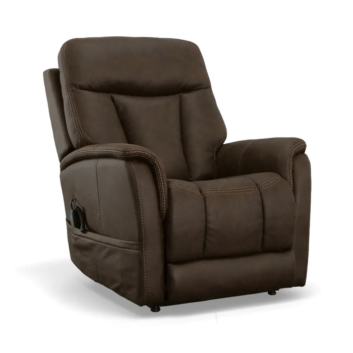 Atlas Power Lift Recliner with Power Headrest & Lumbar - LasVegasFurnitureOnline.com