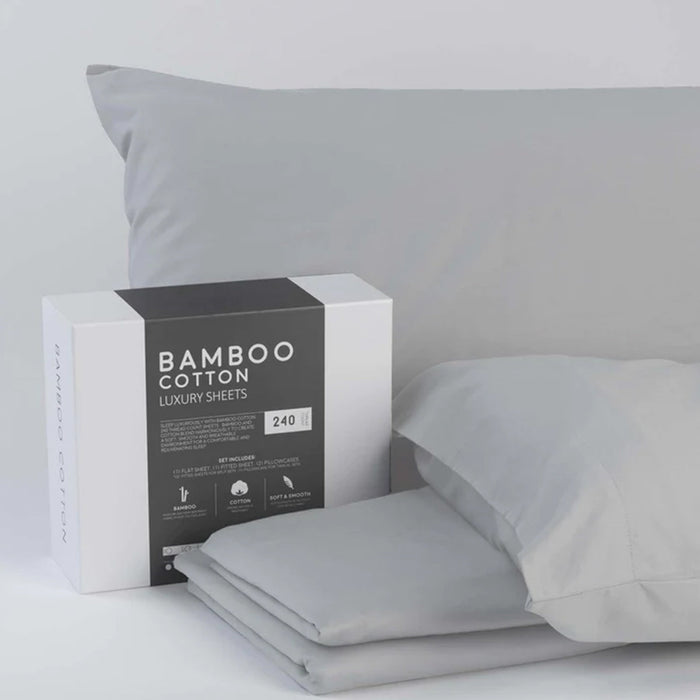 Bedplanet Bamboo Cotton Luxury Bed Sheets - Made with Viscose from Bamboo