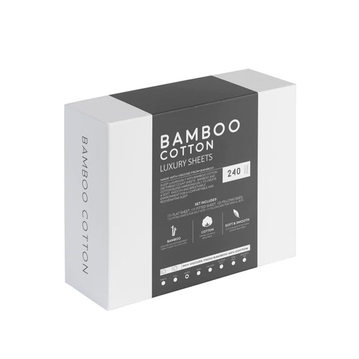 Bedplanet Bamboo Cotton Luxury Bed Sheets - Made with Viscose from Bamboo