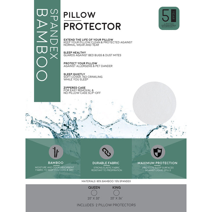 Bedplanet Bamboo Spandex Pillow Protector